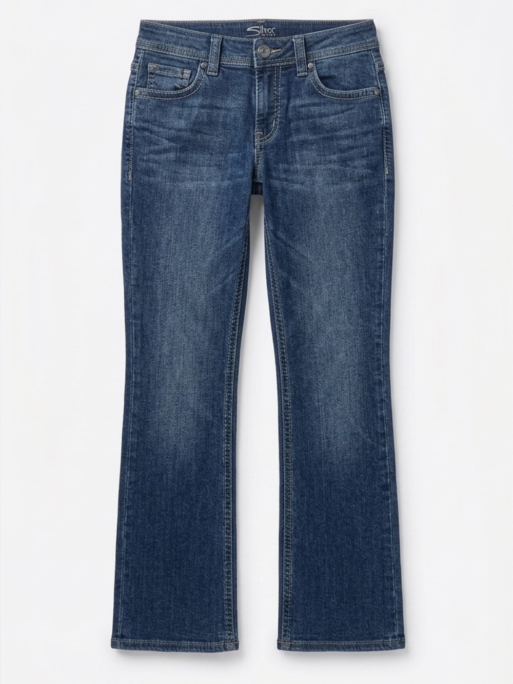 Silver Jeans Suki Surplus Bootcut Mid Rise Dark Wash Denim Women’s 27/34